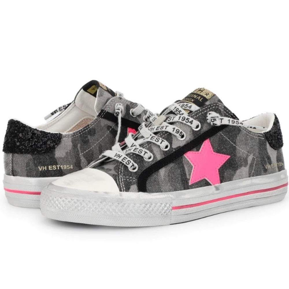 vintage havana alive sneaker in camo